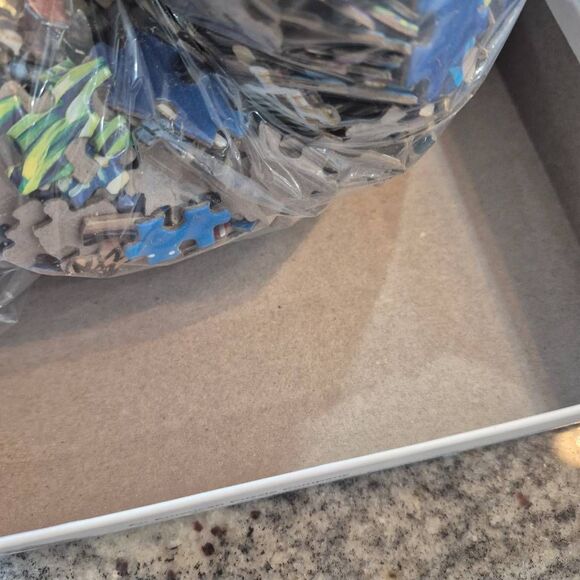 Master Pieces Fireworks Finale 1000 pc Jigsaw Puzzle, USED, tape on box - Picture 8 of 8